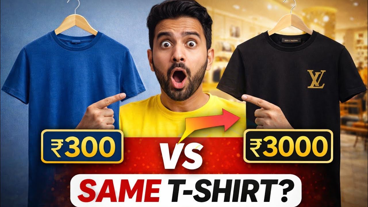 Why ₹300 t-shirt sell for ₹3000