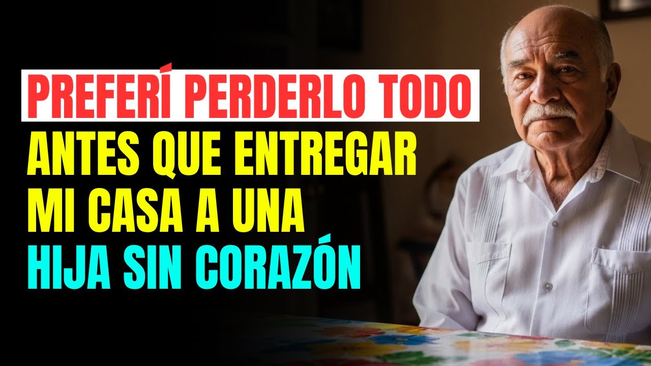 PREFERÍ PERDERLO TODO antes que entregar mi CASA a una HIJA sin corazón.