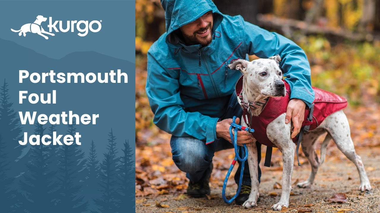 The Portsmouth Foul Weather Rain Jacket | Waterproof dog jacket