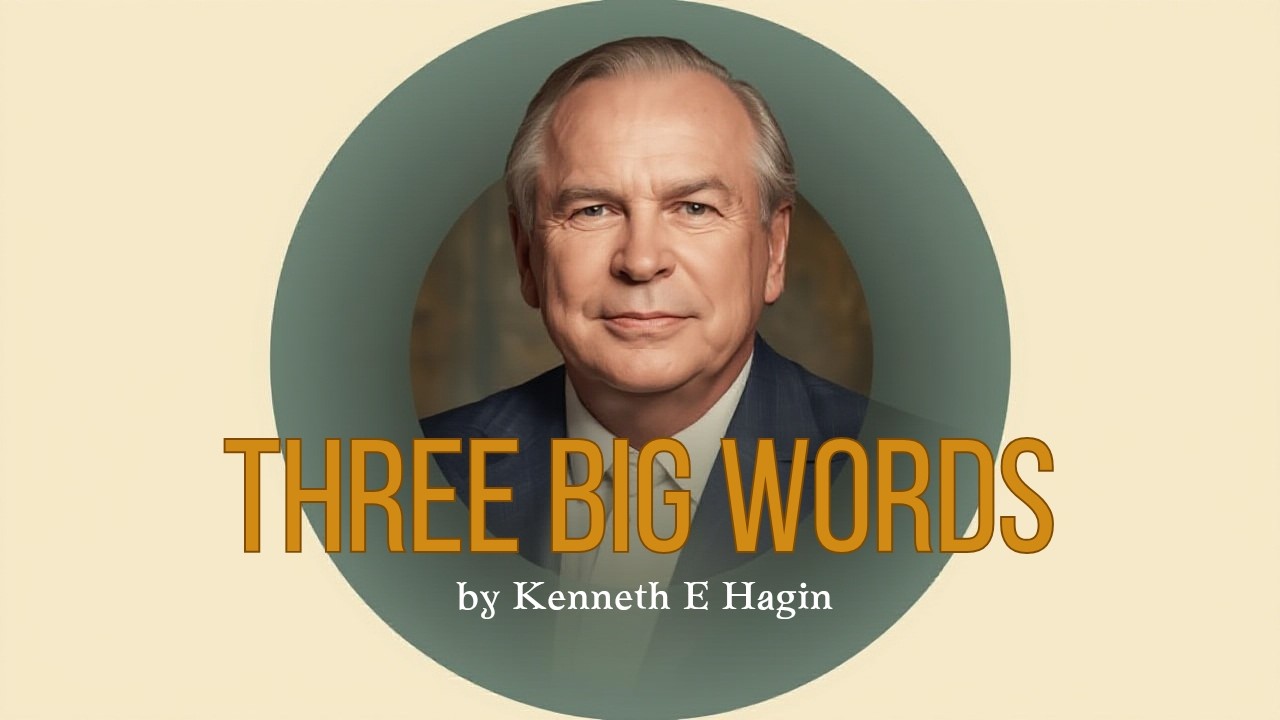THREE BIG WORDS BY KENNETH E  HAGIN