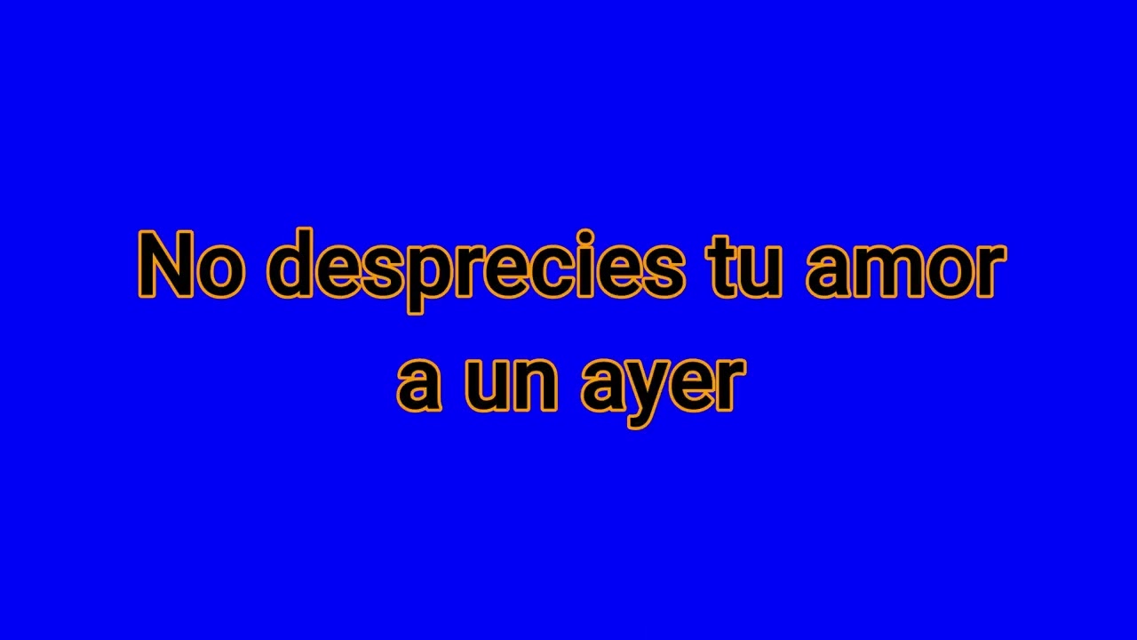 Cancion De Amor  Antonio Aguilar Con Tambora  Karaoke