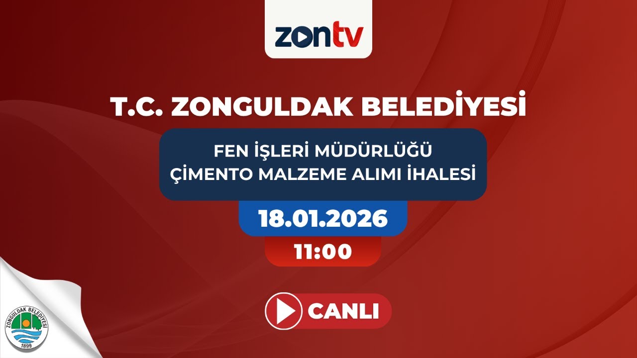 Fen İşleri Müdürlüğü Çimento Malzeme Alımı İhalesi