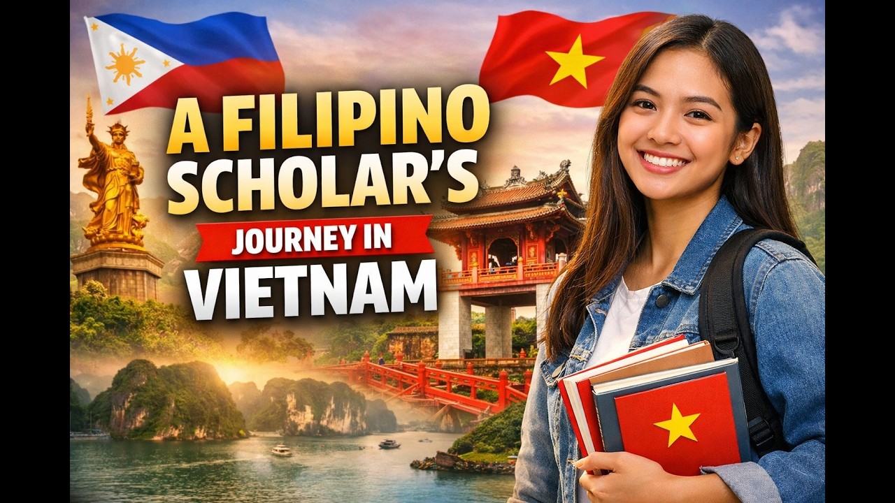 A Filipino Scholar’s Journey in Vietnam #FilipinoScholar #studyabroad #scholarshipjourney