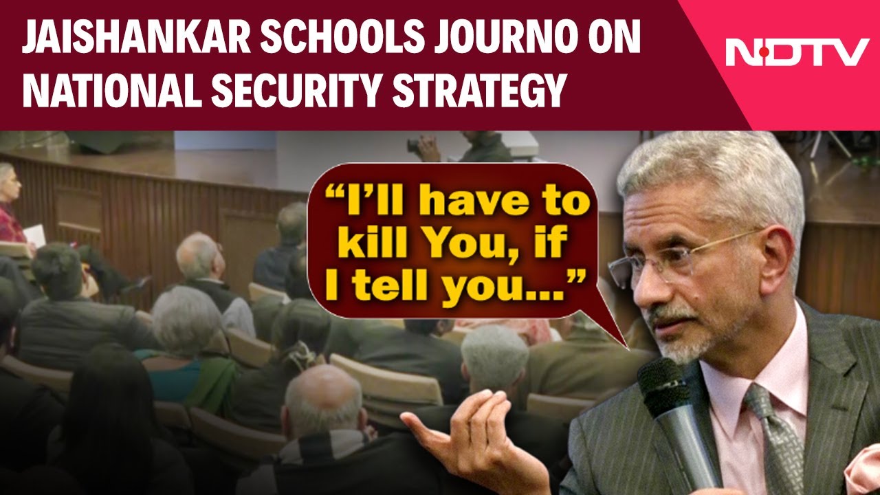 S Jaishankar Interview | S Jaishankar Schools Journo On India&rsquo;s National Security Strategy