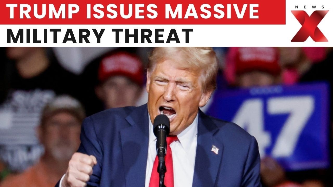 Trump Warns Iran: '1,000 Missiles Locked & Loaded' Over Assassination Threat Amid Tensions | NewsX