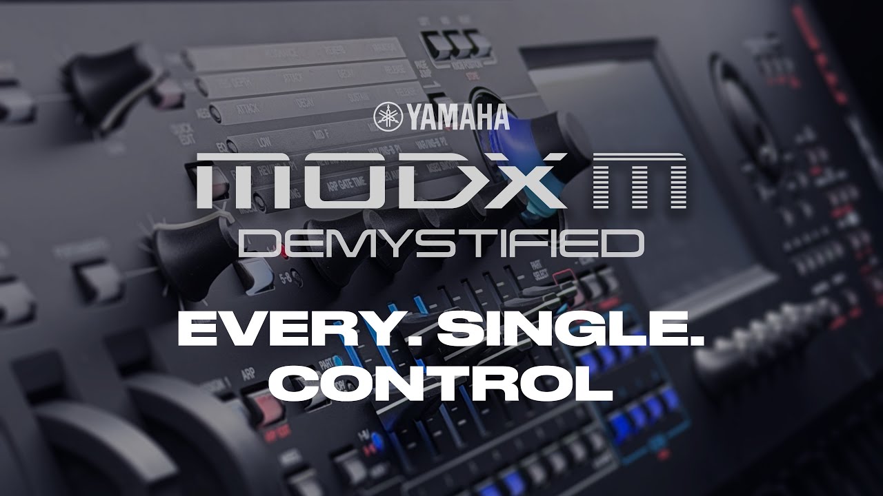 The complete guide to EVERY physical control on Yamaha MODX M - essential knowledge!