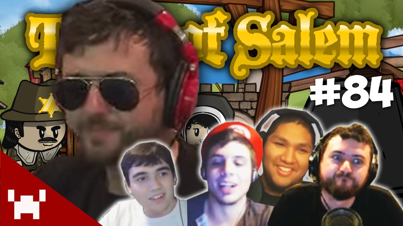 A SENSITIVE JERK! (Town of Salem QUAD FACECAM w/ The Derp Crew Ep. 84)