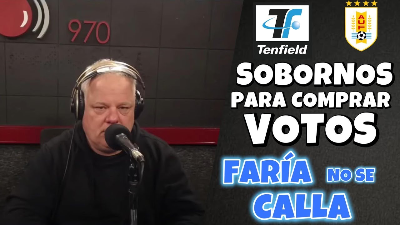 ERNESTO FARÍA DENUNCIA SOBORNOS DE CONTRATISTAS-EX JUGADORES Y ENTRENADORES