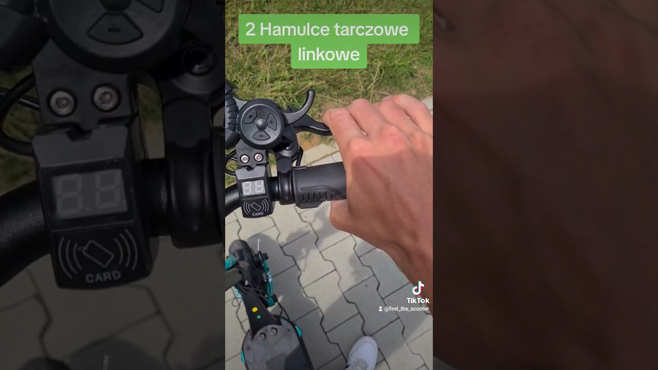 Zawieszenie i hamulce hulajnogi VSETT 9