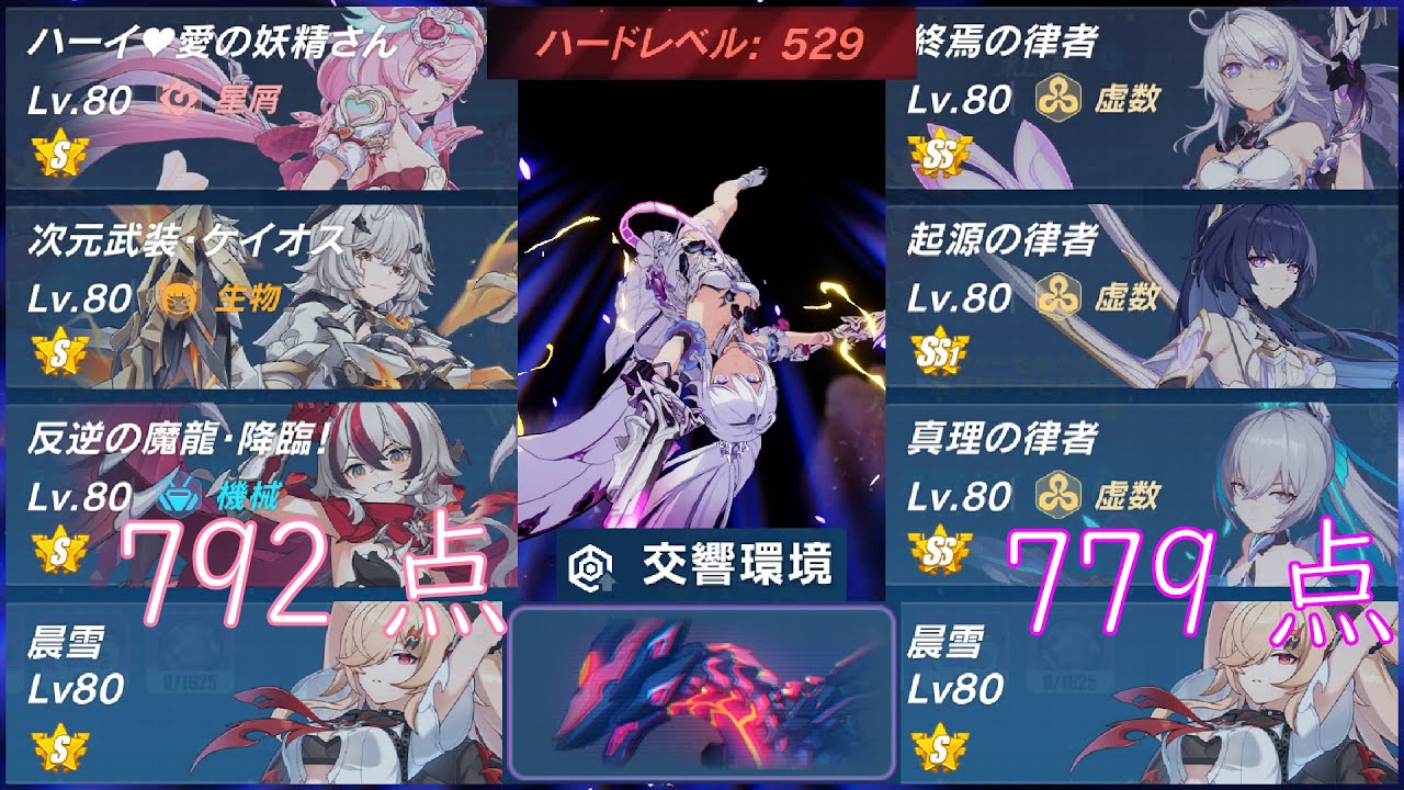 【崩壊3rd】超弦空間 紅蓮HL529 交響環境 ベナレス 3792 / 3779 解説付き