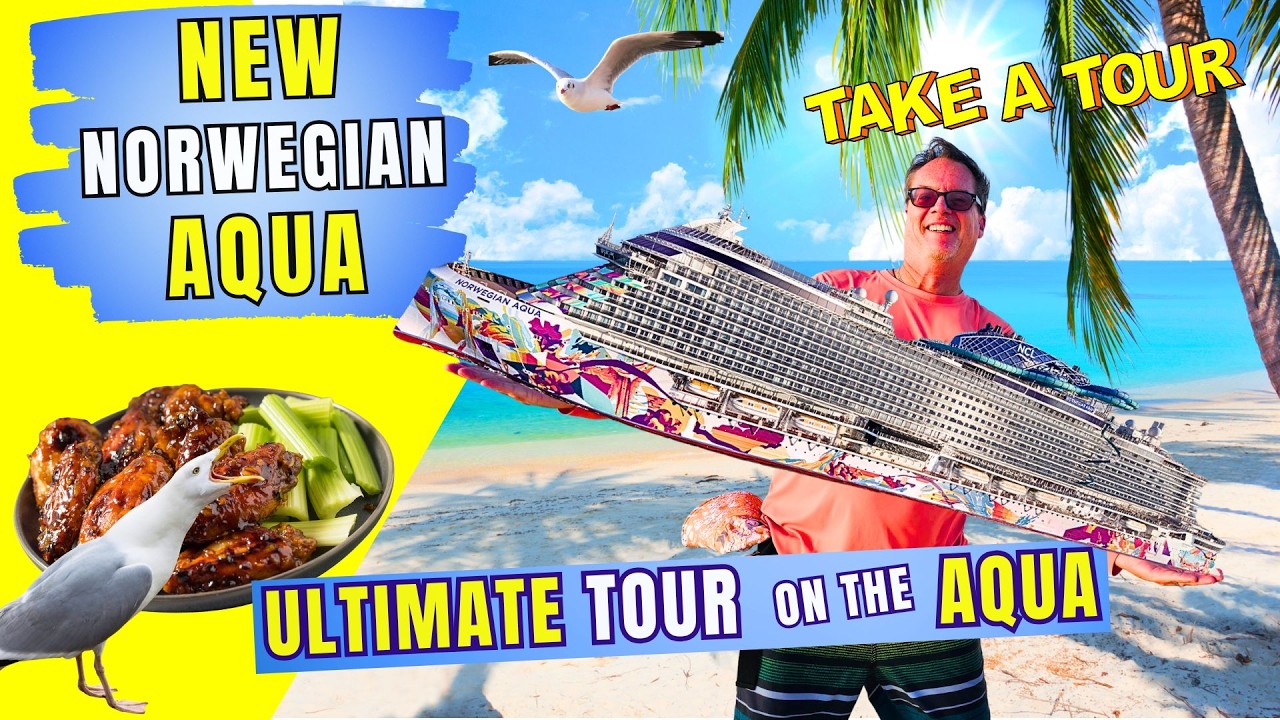   NEW Norwegian Aqua Full Ship Tour - NCL Aqua Ultimate Deck by Deck Tour