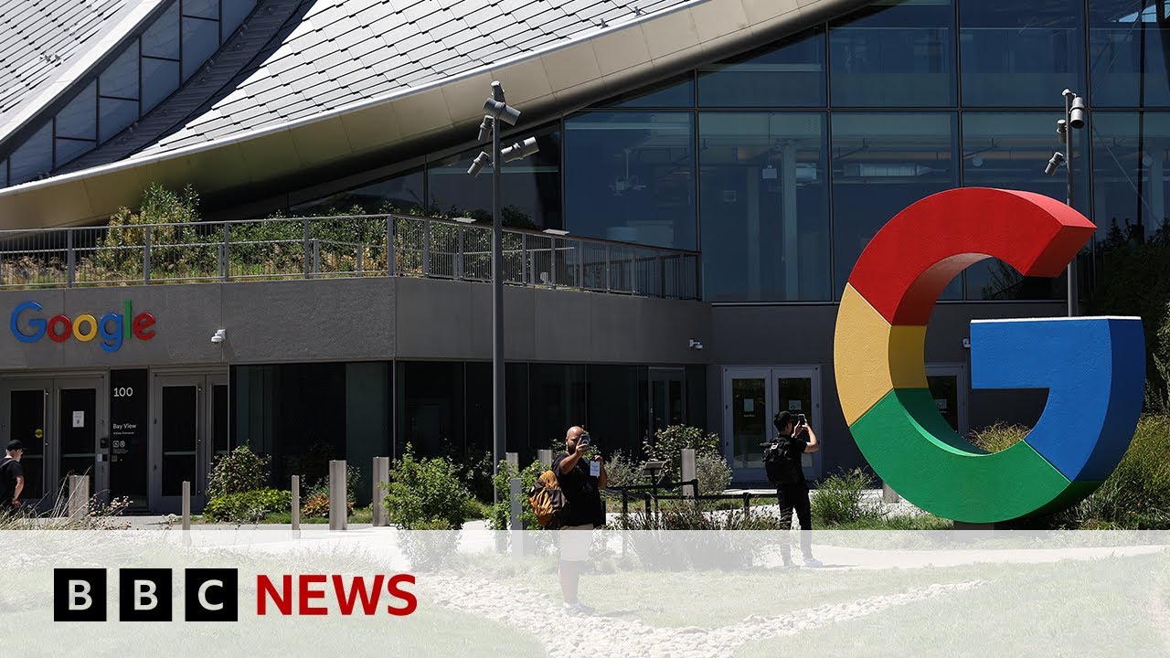 Google owner reveals &pound;5bn AI investment in UK ahead of Donald Trump's state visit | BBC News
