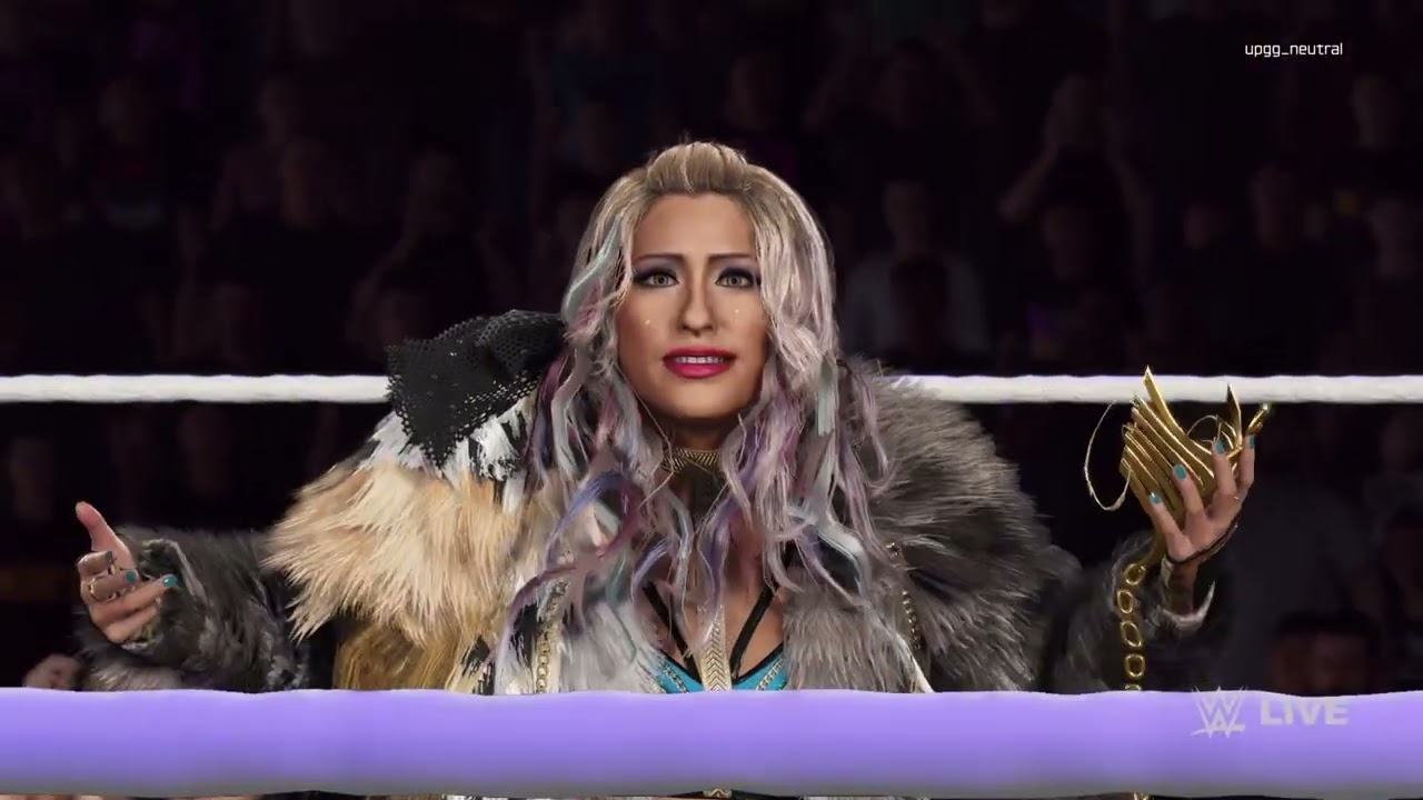 WWE 2K25 - Giulia vs. Stephanie Vaquer vs. Jordynne Grace (WWE NXT Women's Championship)