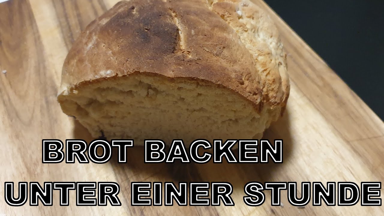 BROT MIT BACKPULVER UNTER EINER STUNDE!