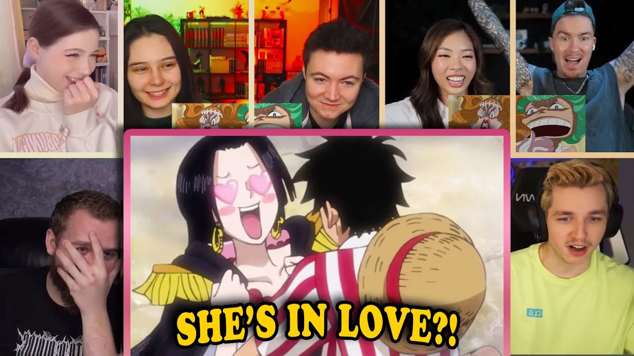 Boa Hancock FALLING in LOVE with LUFFY! ❤️ | One Piece Episode 417 Reaction