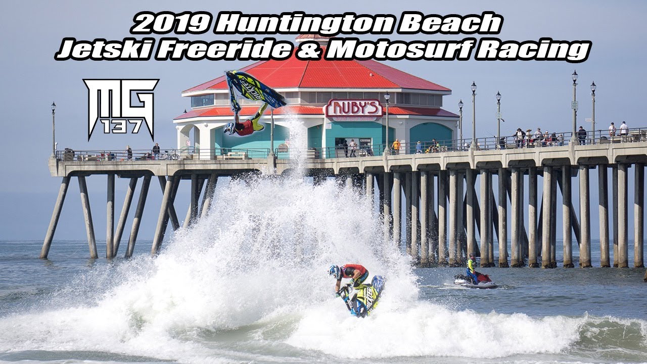 Huntington Beach Jetski Freeride & Motosurf Racing 2019 Mark Gomez