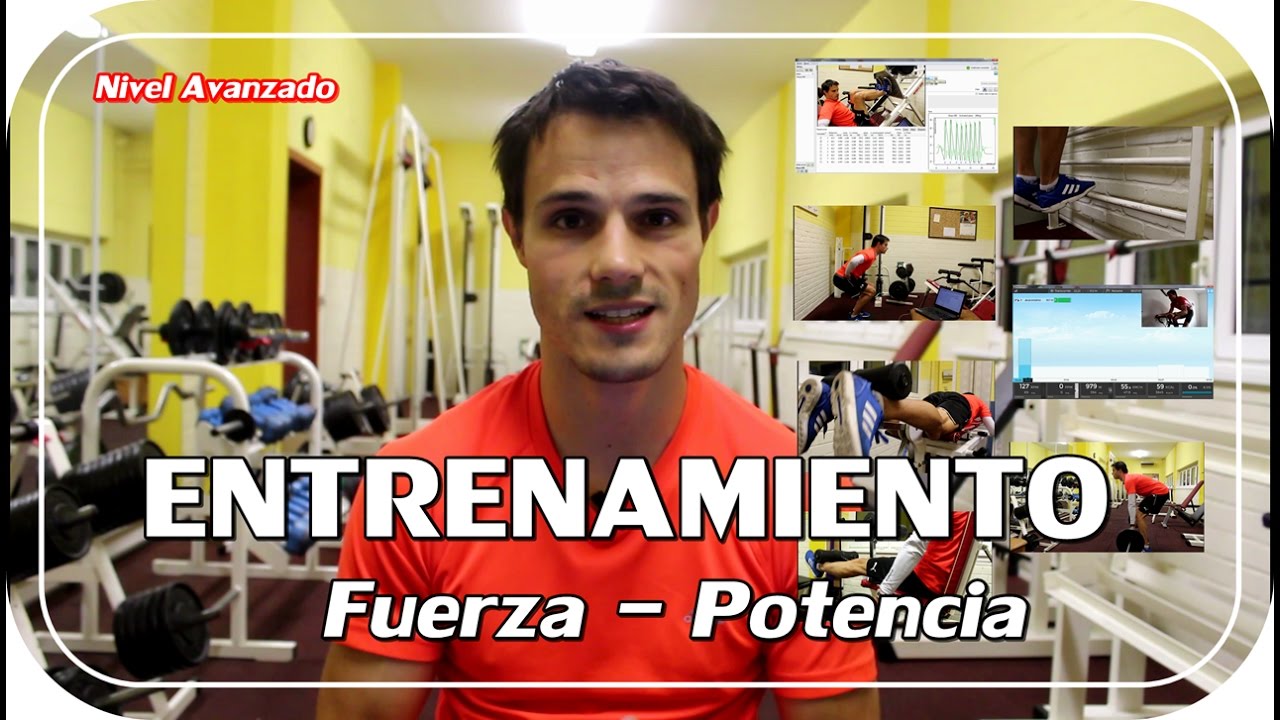 ENTRENAMIENTO FUERZA - POTENCIA para ciclismo (NIVEL AVANZADO)