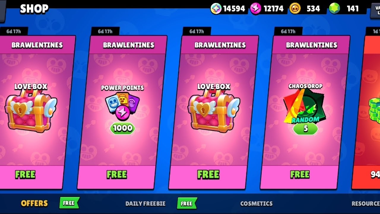 Am făcut un mic opening pe brawl stars 