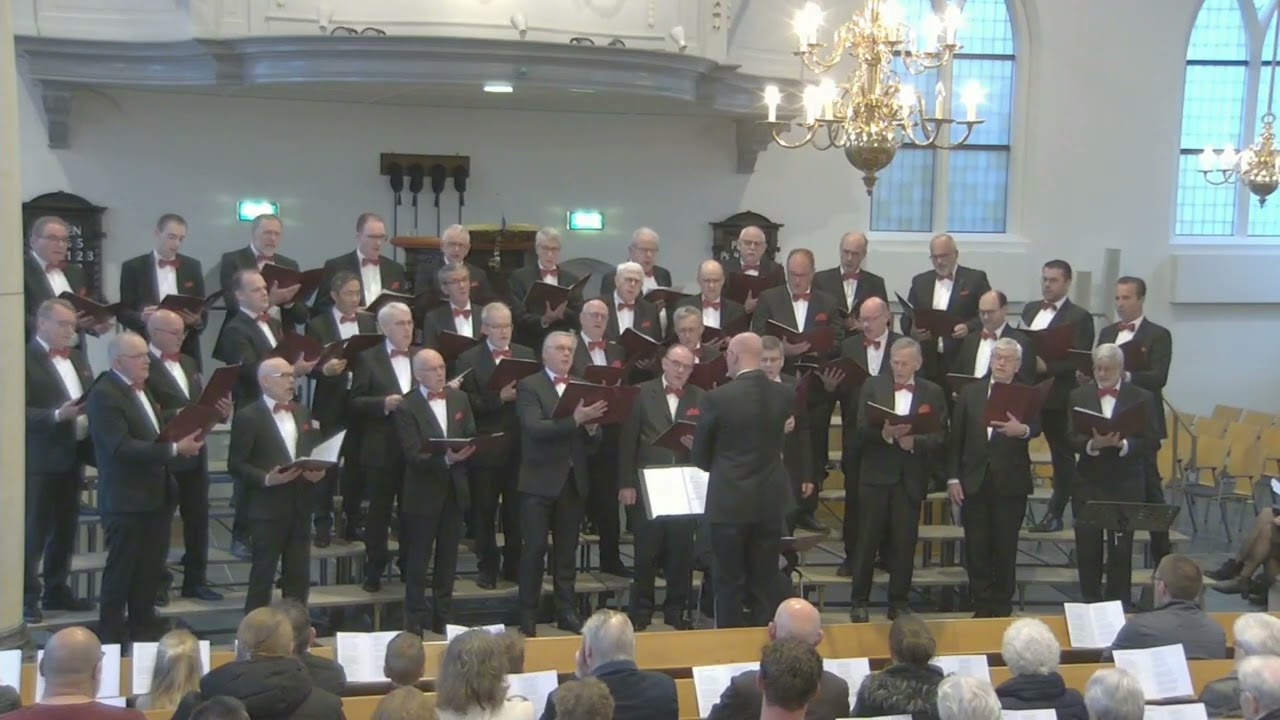 't Is middernacht en in de hof (Pasen) | Chr. mannenkoor Jubilate Deo Apeldoorn