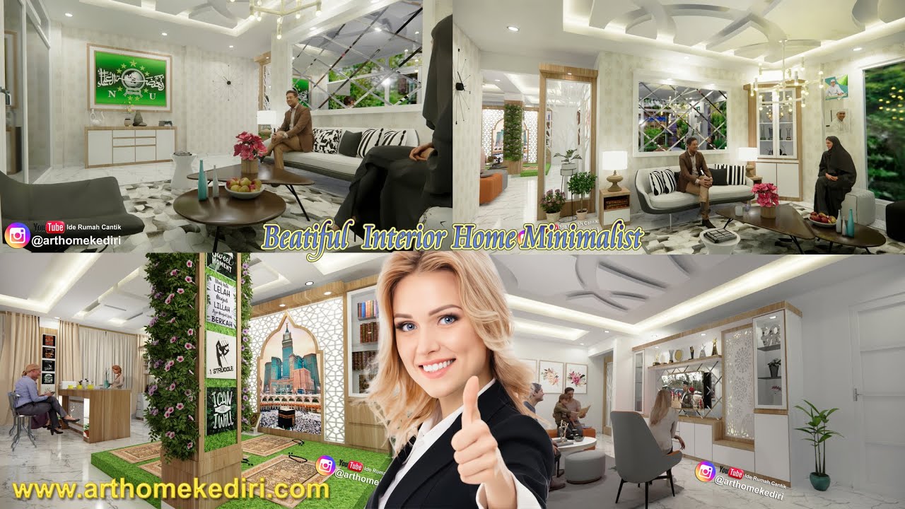 Desain Interior Jombang-Aqobah International Scholl - Tebu Ireng yang cantik & artistik
