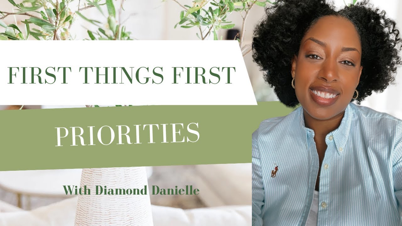 First Things First… Priorities #priorities #organize #jesus #love #just 