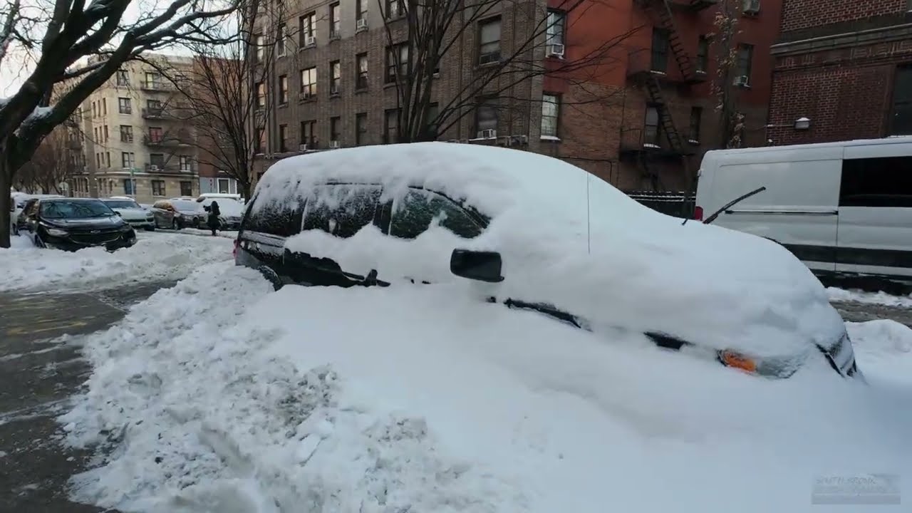 Manhattan and Bronx, NY Snowstorm aftermath January 26th 2026