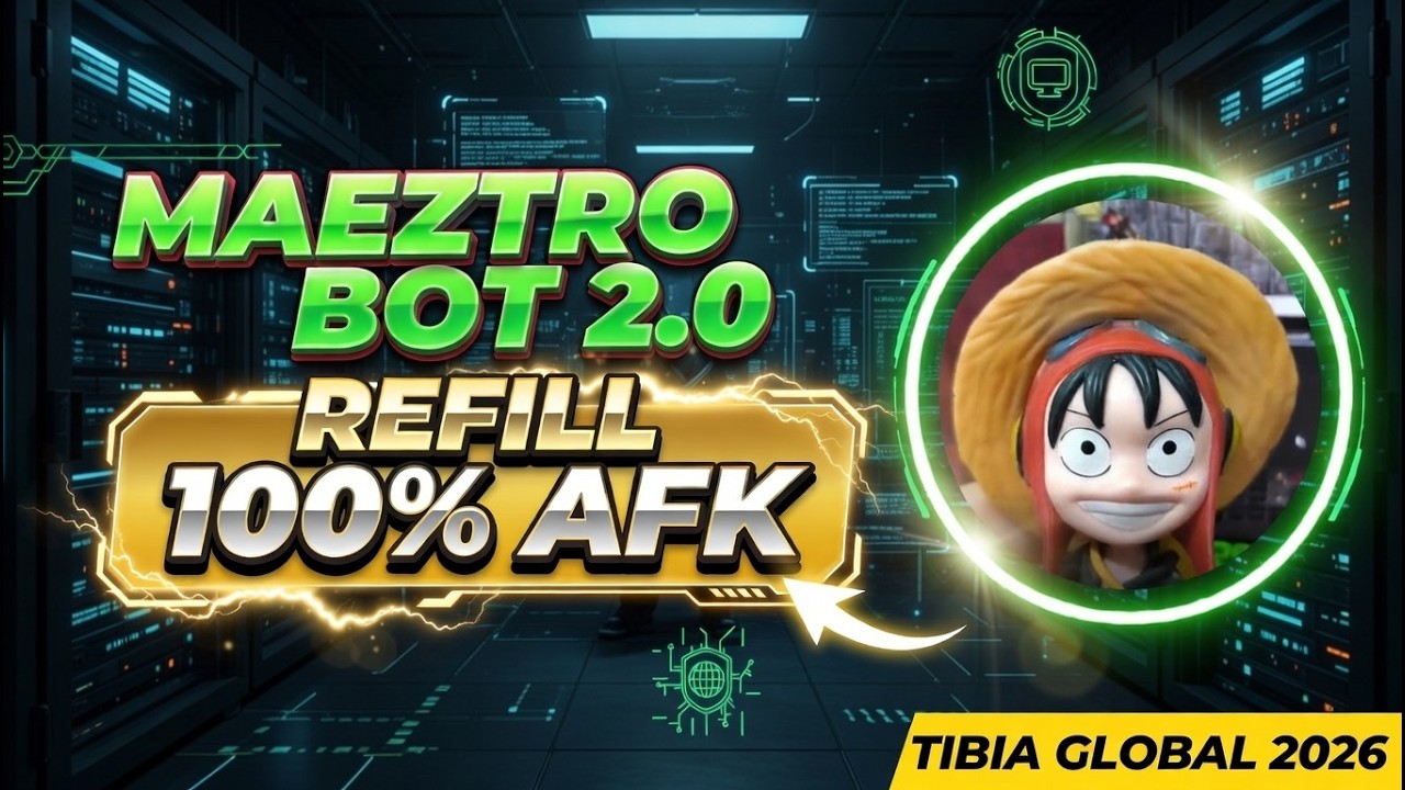 Refill 100% AFK implementado - Tibia Global 2026