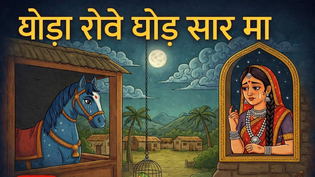 घोड़ा रोवे घोड़सार मा |Masterpiece Chhattisgarhi Folk विरह की एक मधुर धुन | CG Studio 04
