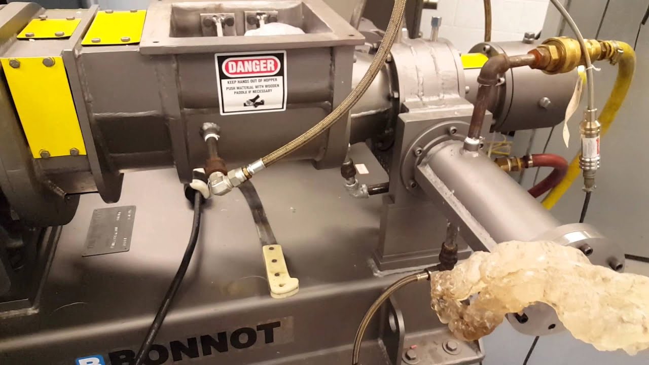 The Bonnot Company - Rubber Bale Extruder (Rubber Bale Feeder, EPDM Feeder, Rubber Feeder)