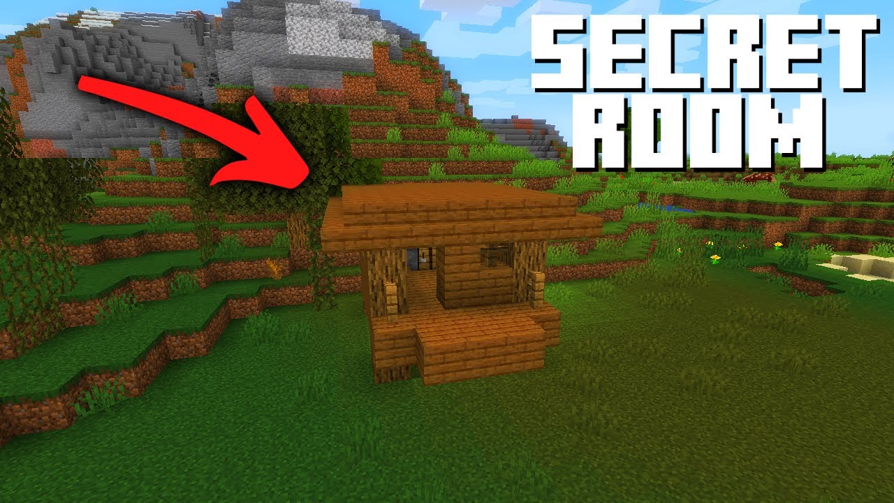 Secret Room in Witch Hut | Minecraft