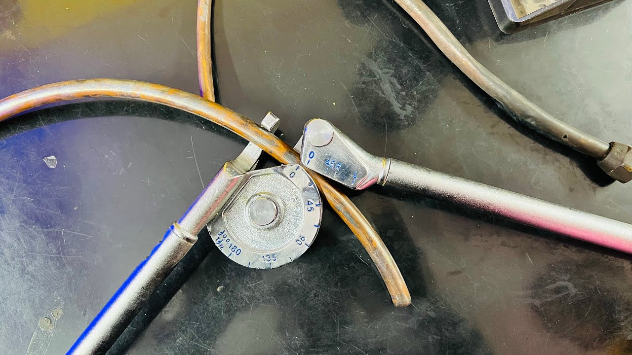 Ac का कॉपर पाइप कैसे बैंड करे | How to band ac copper pipe any type 90° 45° | Rk Air Conditioner