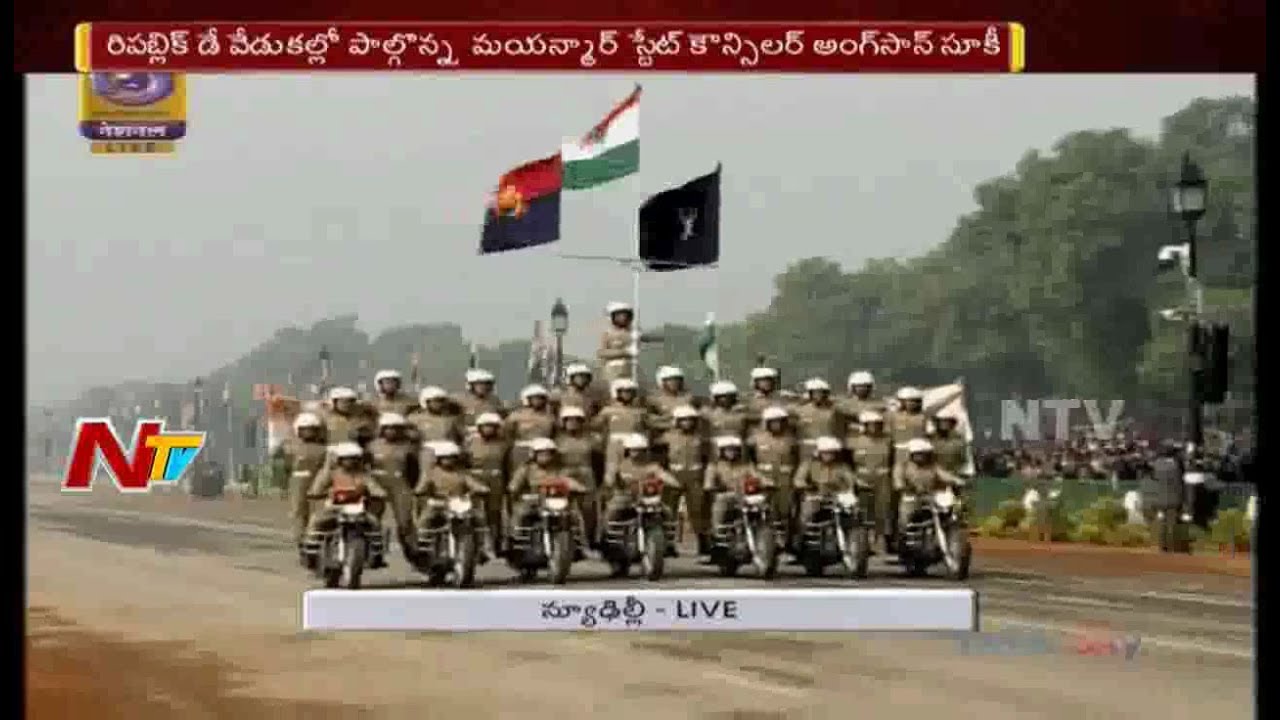 69th Republic Day Parade 2018 At Rajpath || President Ramnath Kovind || PM Narendra Modi || NTV