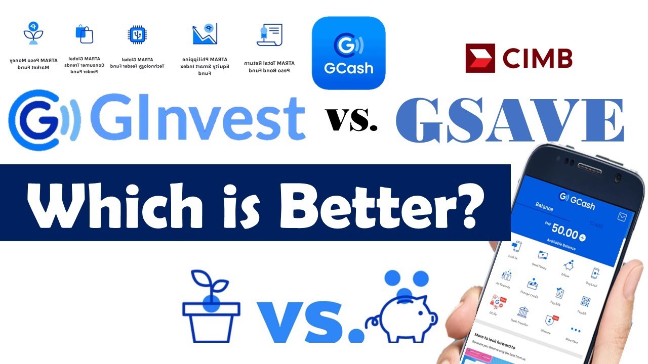 GSAVE VS  GINVEST: Which is Better Investment? | Tagalog