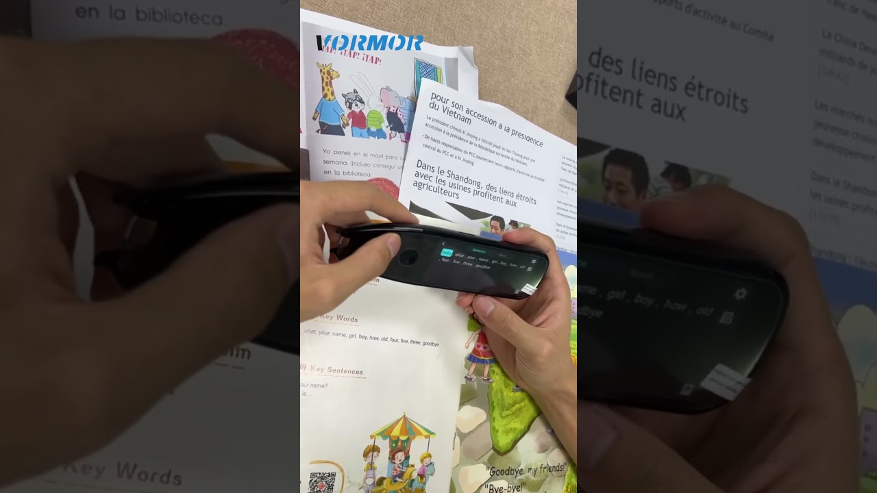 Text to Speech with VORMOR X5 Pro. #collinsdictionary