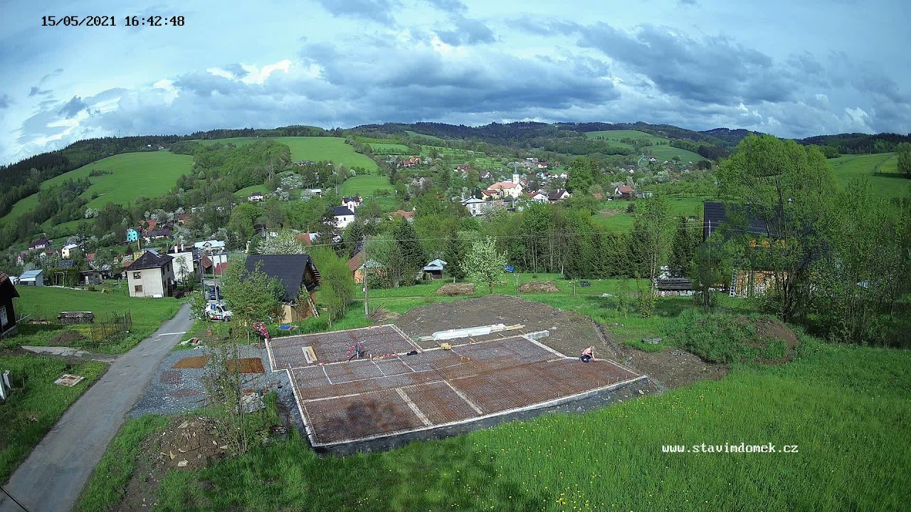 StavimDomek.cz - timelapse 08 - Armatura a bednění