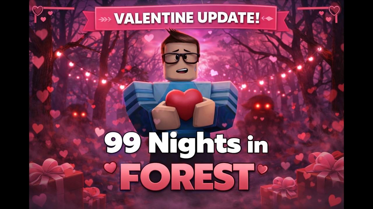 Valentine 99 Nights in the Forest - ROBLOX