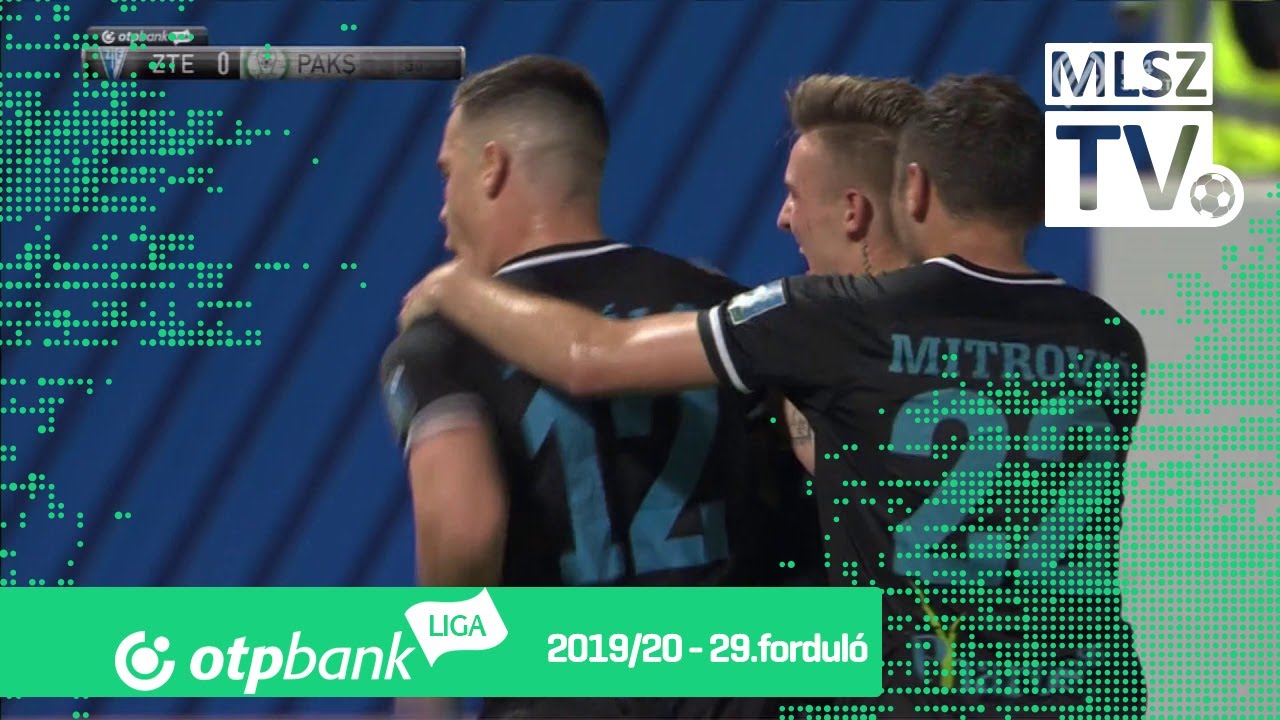 ZTE FC – Paksi FC | 3-3 | (1-1) | OTP Bank Liga | 29. forduló | MLSZTV