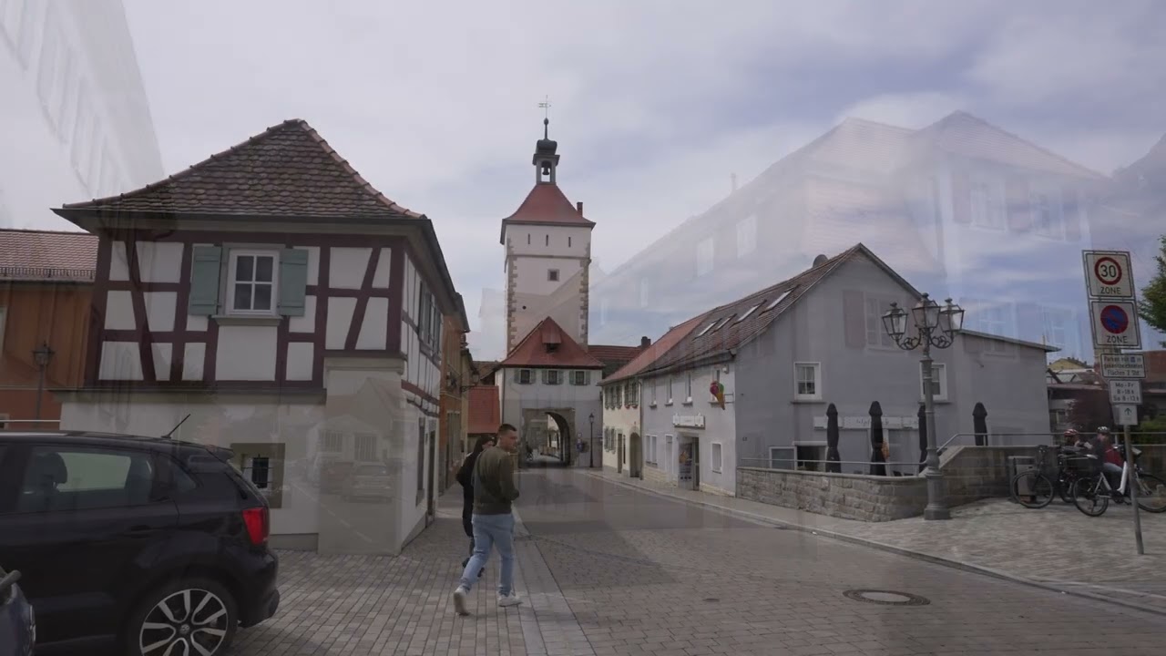 Die Altstadt von Uffenheim (4K)