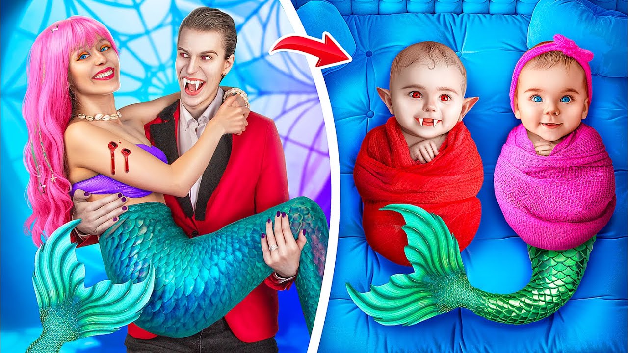 Une Pauvre Sir&egrave;ne Enceinte dans une Riche Famille de Vampires! Comment Devenir un Vampire