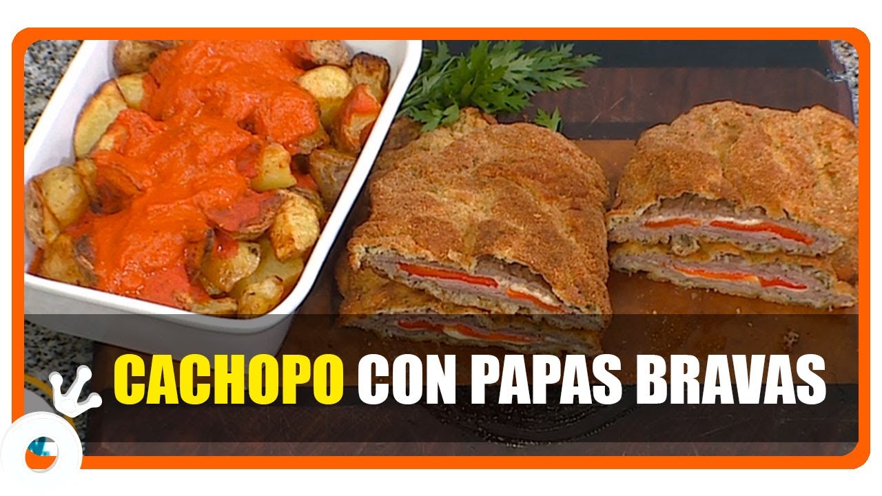 Cachopo con papas bravas: El secreto de la milanesa rellena gigante de Darío Brugnoni