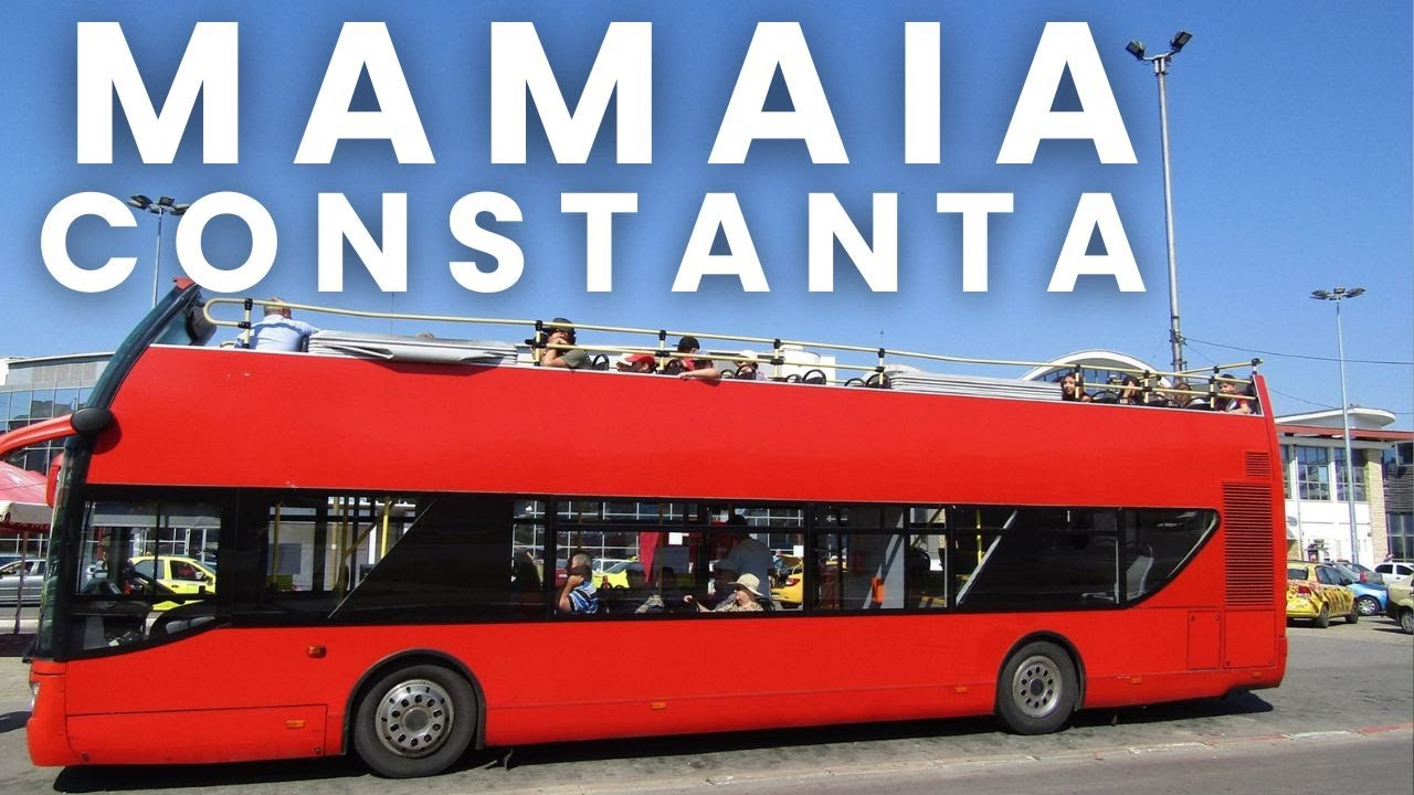Constanta Romania City Tour Bus Mamaia to Constanta Discover Romania Video 2019-2020 Alex Channel