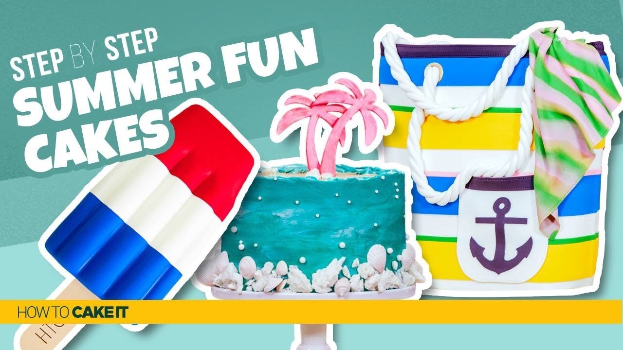 3 Fun Summer CAKES! | Compilation | How To Cake It