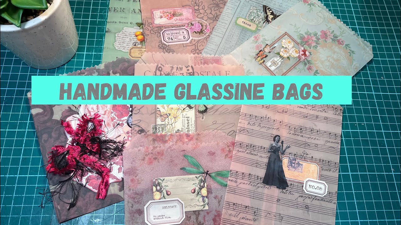 DIY Glassine Bags with Tracing paper