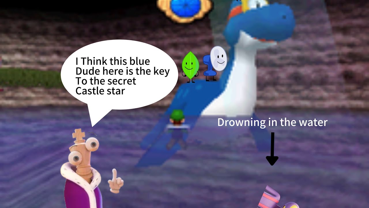 Kinger Plays Mario 64 DS (Part 8) [Ft Leafy Jax Fanny and Tree]