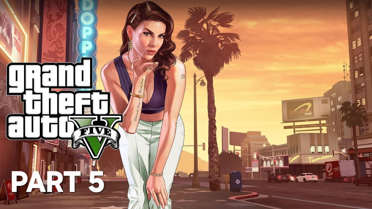 GRAND THEFT AUTO V #5 Playthrough (FULL GAME) jewellery Heist & Trevors Intro