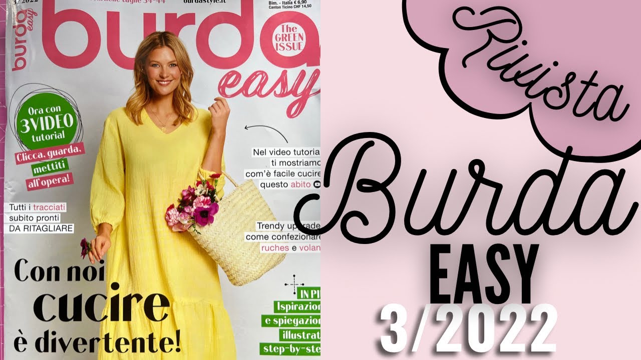 BURDA EASY 3/2022 | Sfogliamo insieme | Cristiana Carpentieri