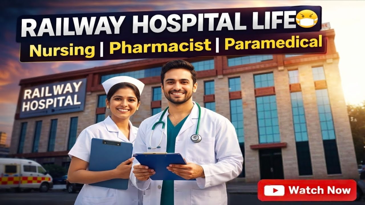 Vlog - 9 “Railway Hospital Life 😷”