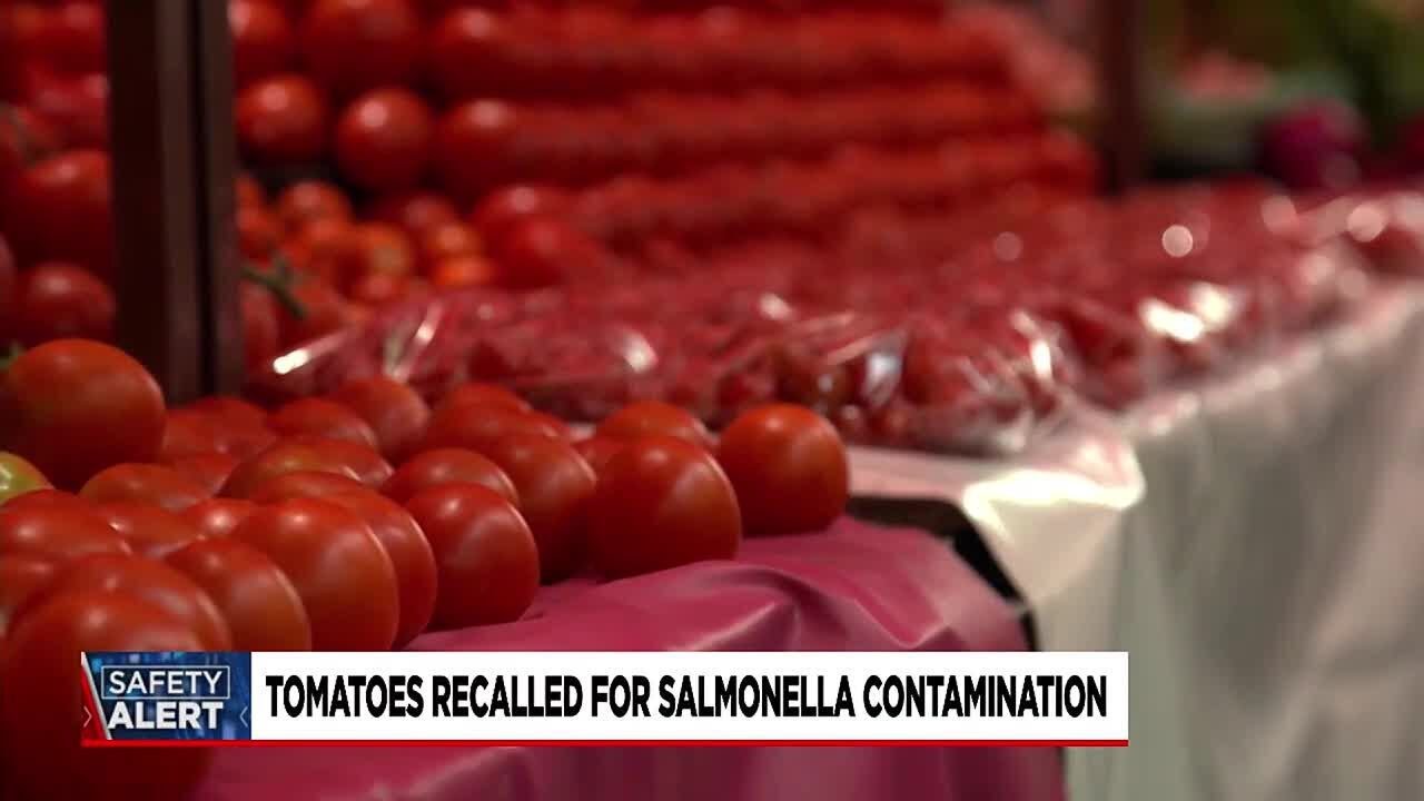 Tomatoes recalled due to possible salmonella contamination