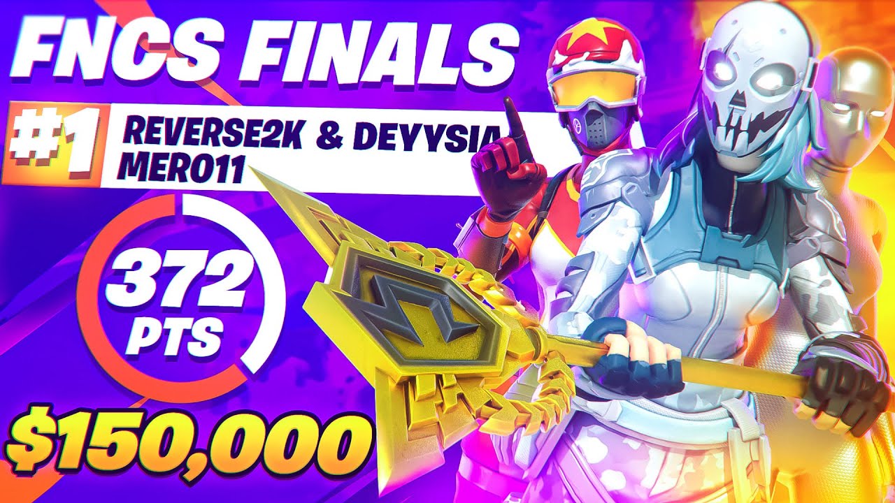 HOW THE TRIO FNCS CHAMPIONS WON $150,000 🏆 (Deyy, Mero, & Reverse2k)