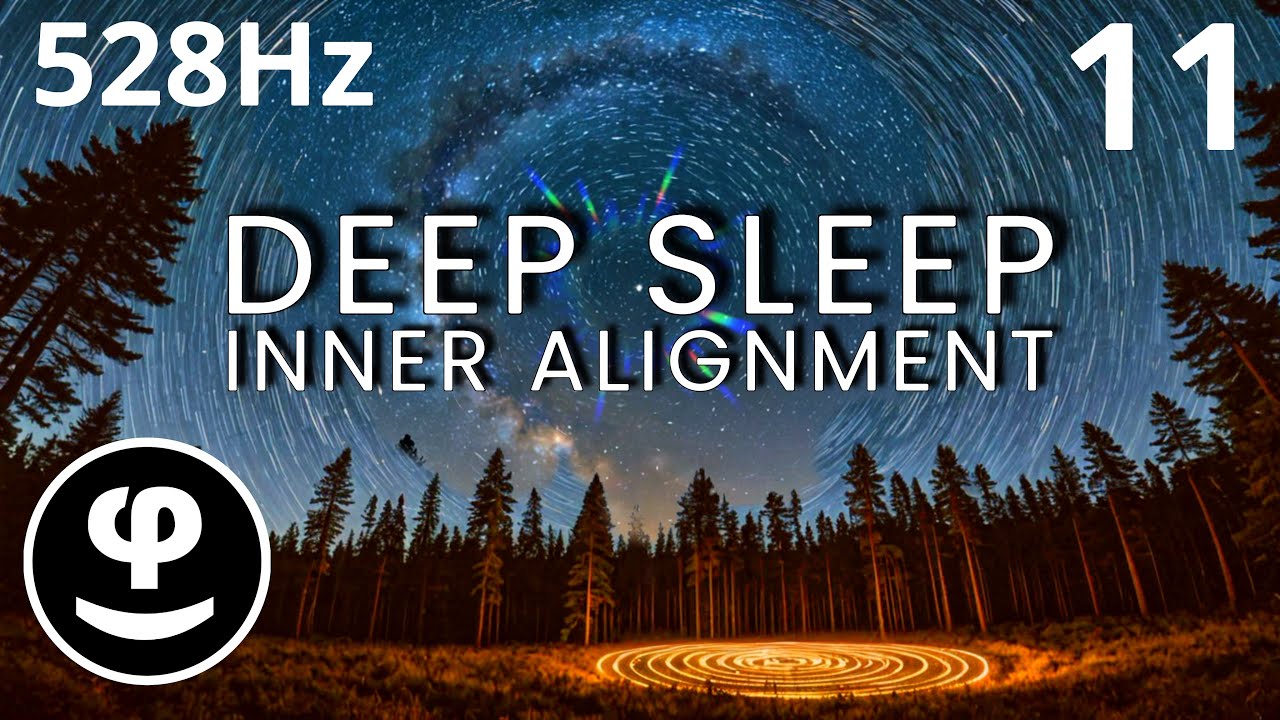 528Hz Sleep Frequency | Tuned for DNA Repair & Deep Cellular Restoration | Black Forest Nights